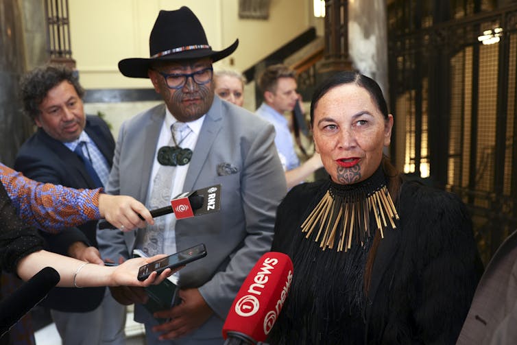 Maori Party co-leaders Rawiri Waititi and Debbie Ngarewa-Packer