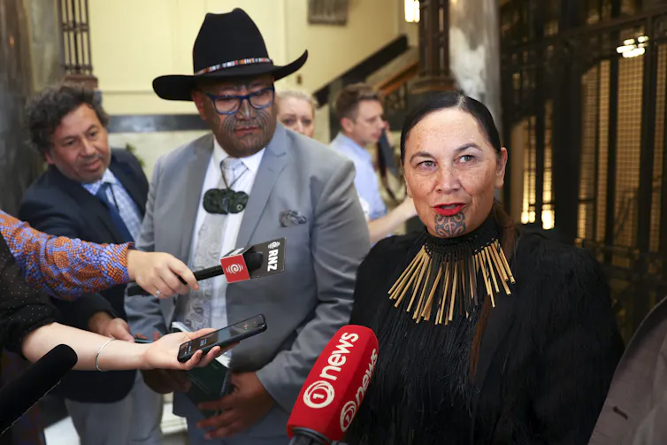 Maori Party co-leaders Rawiri Waititi and Debbie Ngarewa-Packer