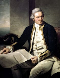 portrait of James Cook