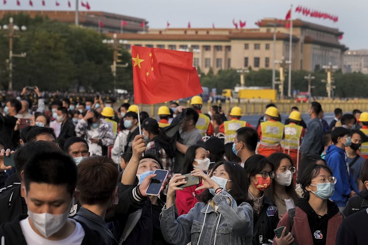 National Day celebration in Beijing.