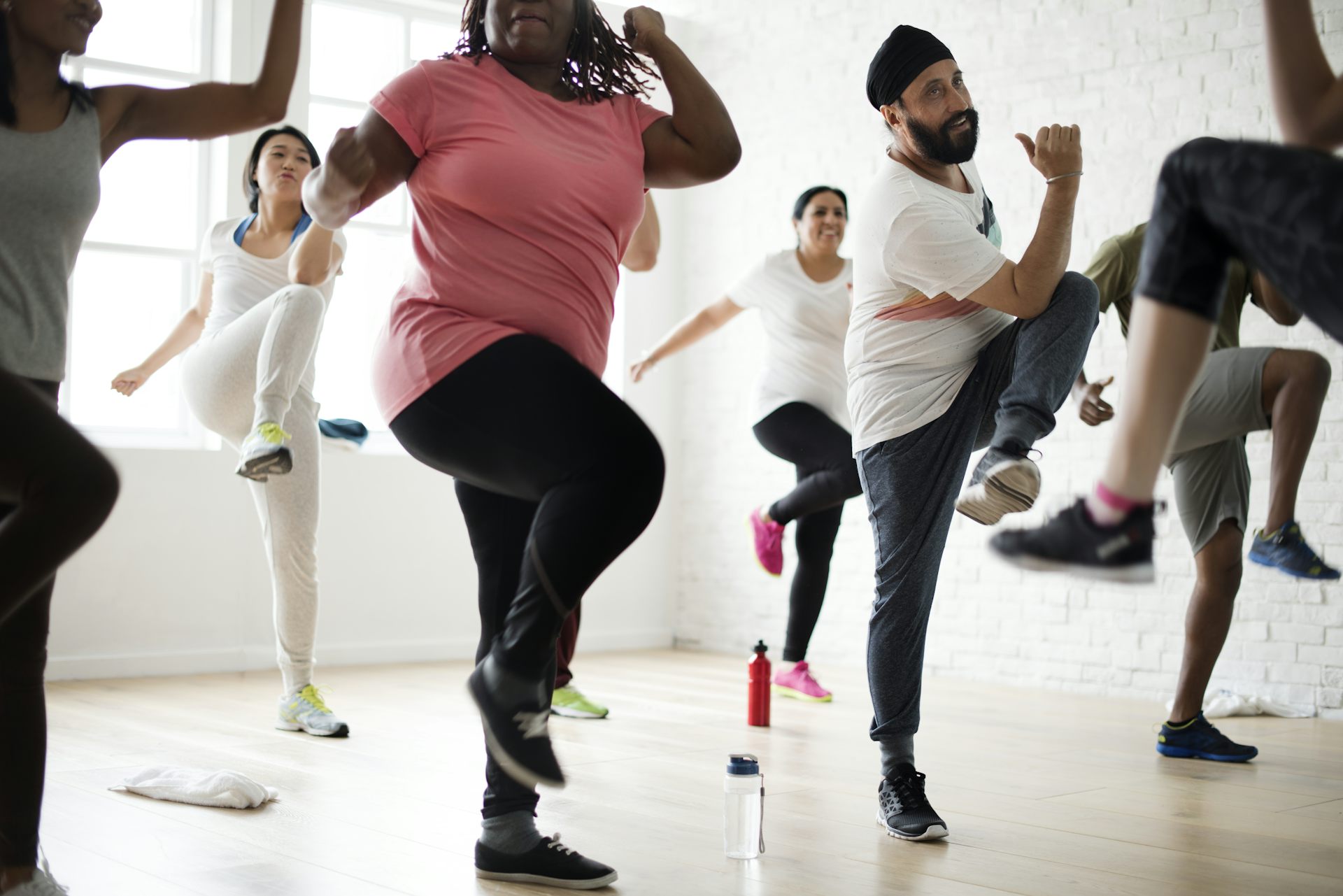 Standing on one online foot exercise