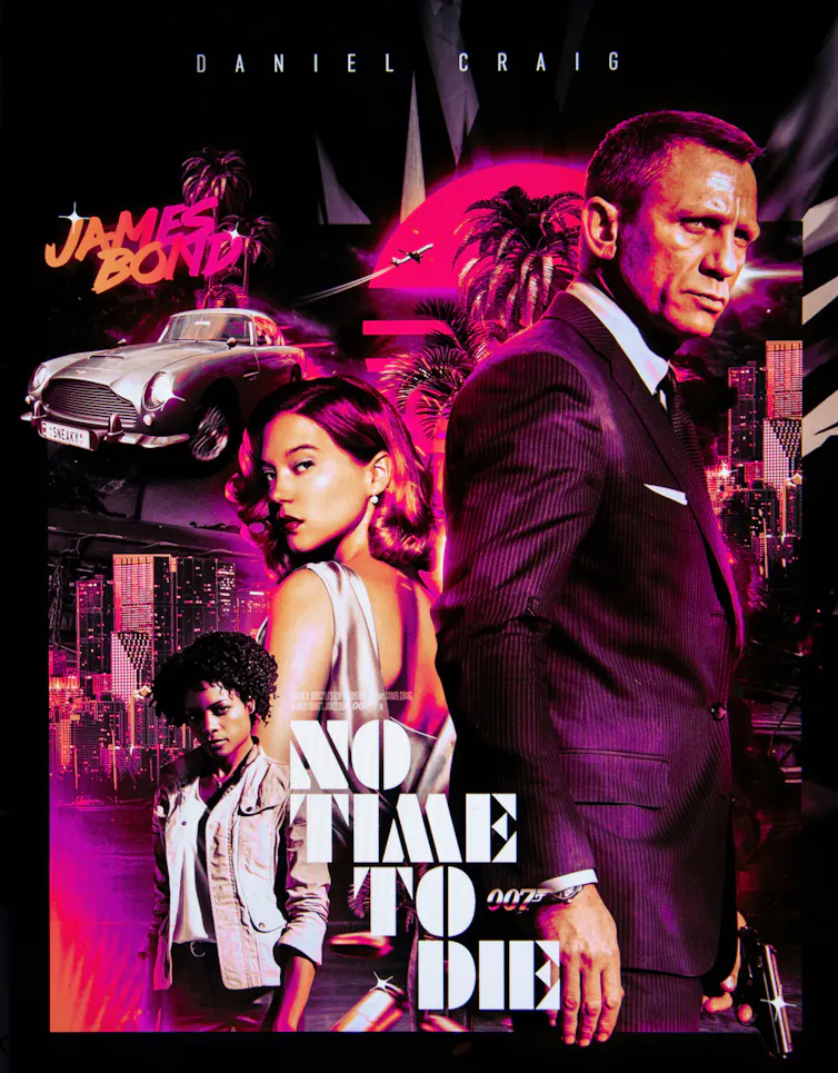 James Bond movie poster