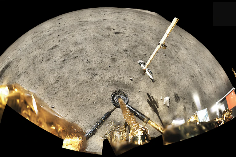 View from Chang'e-5 lander