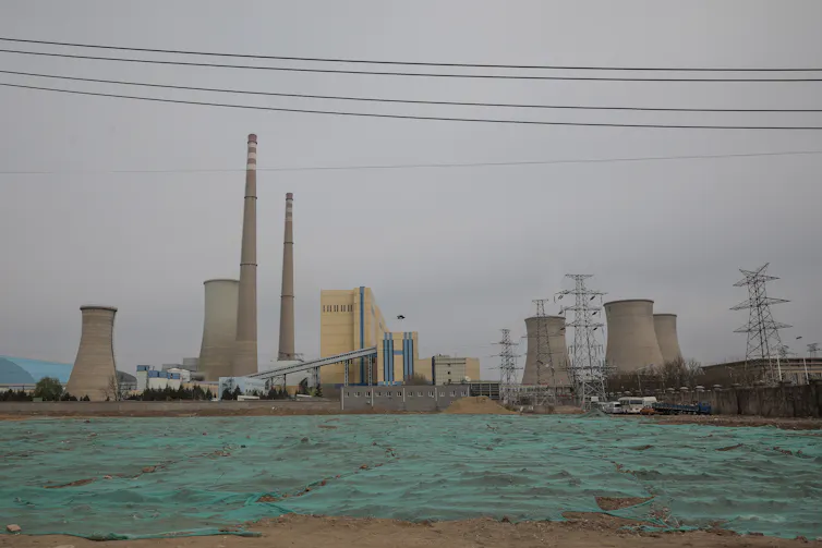 Coal-fired power station in Beijing.