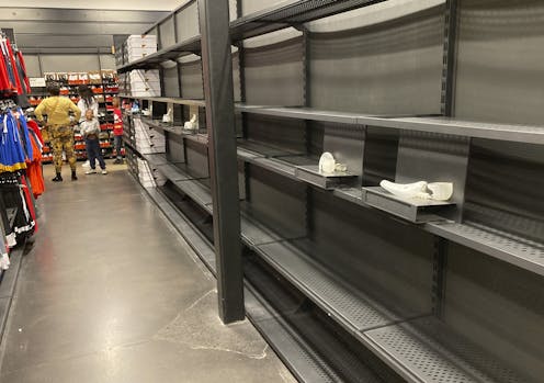 4 reasons Americans are still seeing empty shelves and long waits – with Christmas just around the corner