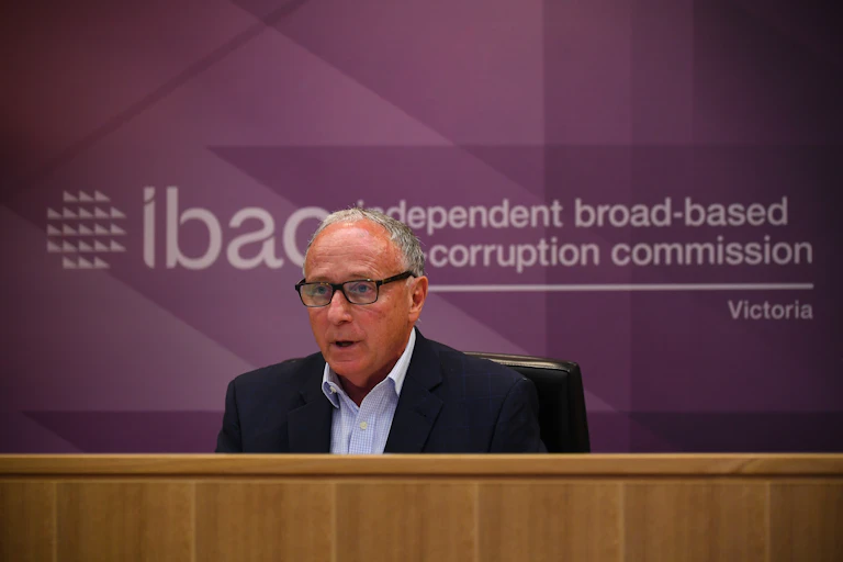 IBAC commissioner Robert Redlich