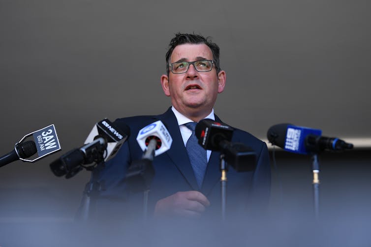 Victorian Premier Daniel Andrews.