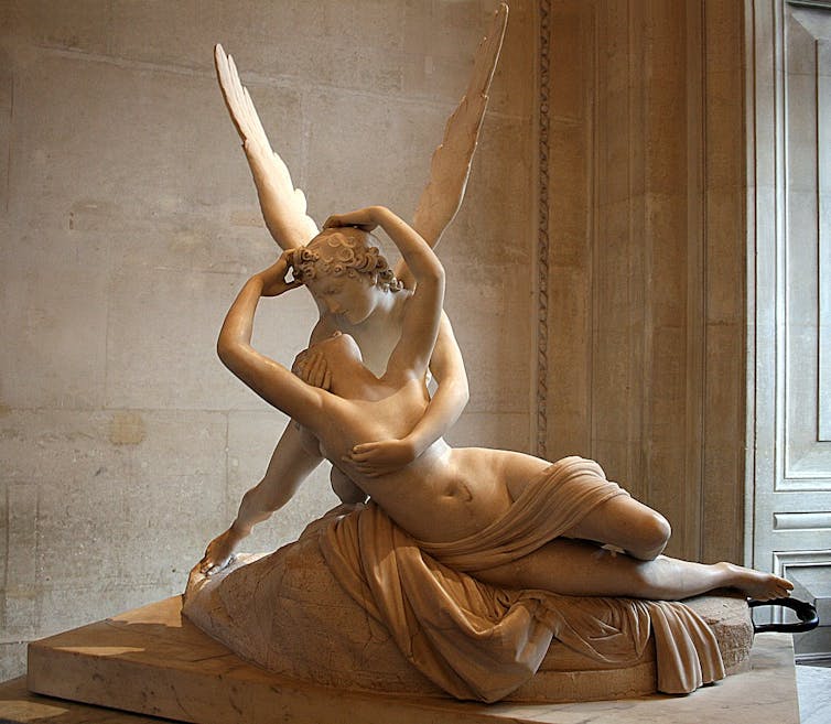 Statua in marmo realizzata alla fine del XVIII secolo dall'artista italiano Antonio Canova, oggi conservata al Louvre di Parigi