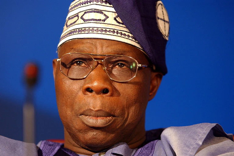 Former Nigerian president General Olusegun Obasanjo.