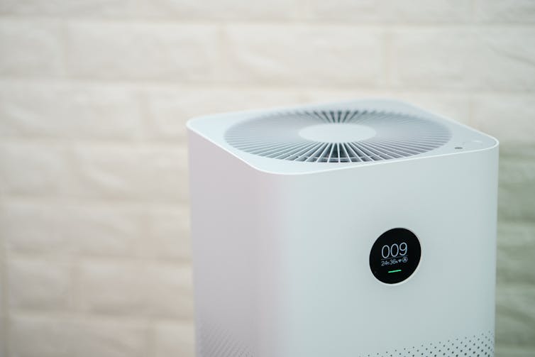 Air purifier inside a home or office