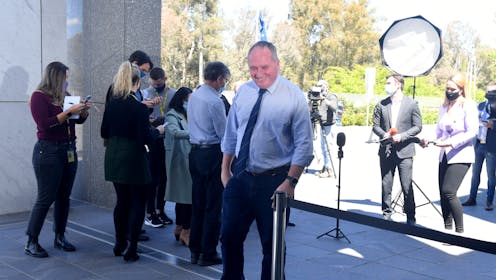 Joyce says Nationals don't want bigger 2030 climate target as party room frets about regional protections