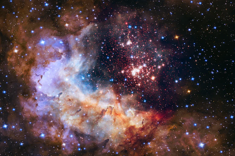 Image of star cluster Westerlund 2.