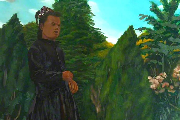 Girl in the countryside