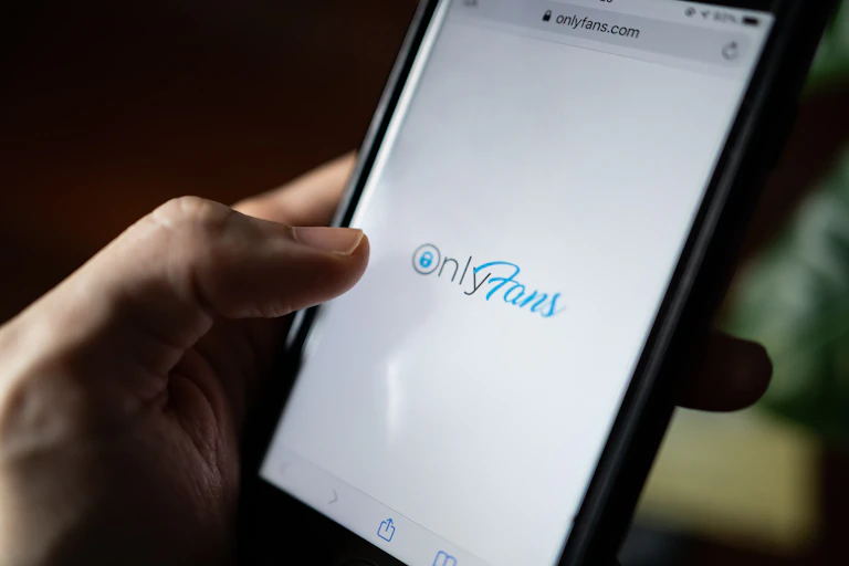 A screen shot of the OnlyFans app.