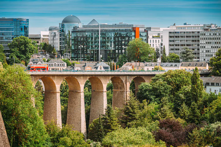 A view of Luxembourg