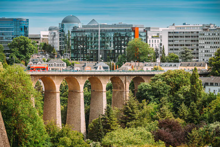 A view of Luxembourg