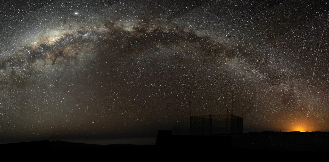 Curious Kids: why do we see the ‘sky’ during the day, but the galaxy at night?