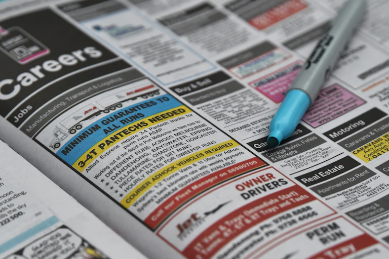 Job classifieds