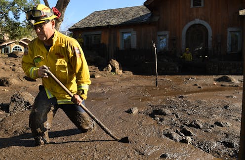 Extreme rain heads for California's burn scars, raising the risk of mudslides – this is what cascading climate disasters look like