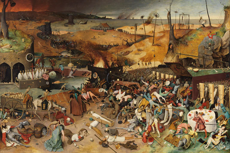 an army of skeletons razes the Earth