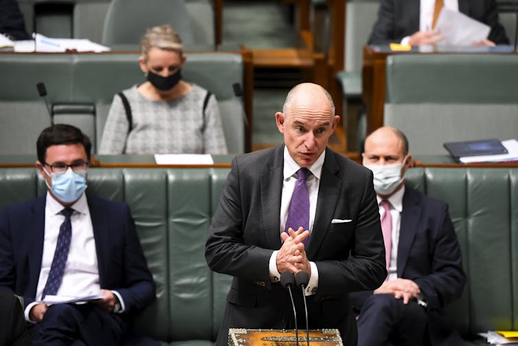 Stuart Robert in Parliament