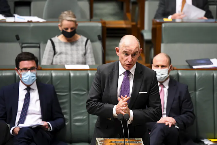 Stuart Robert in Parliament