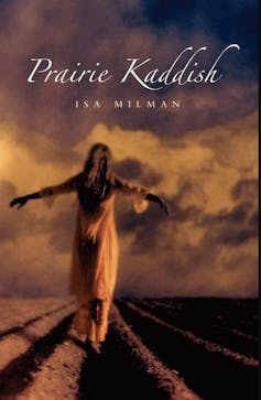 Book cover showing a person extending their hands to the light.