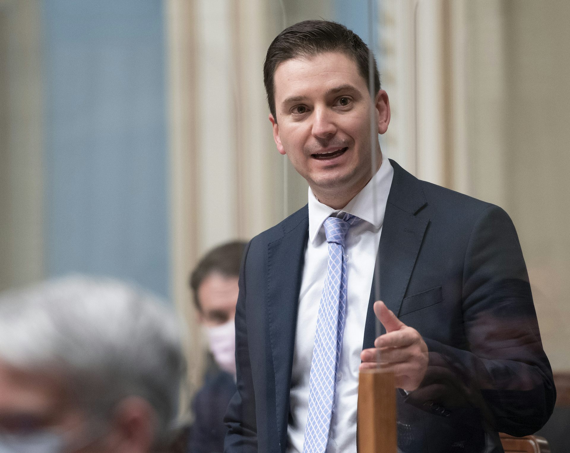 le ministre Simon Jolin-Barrette-Barrette