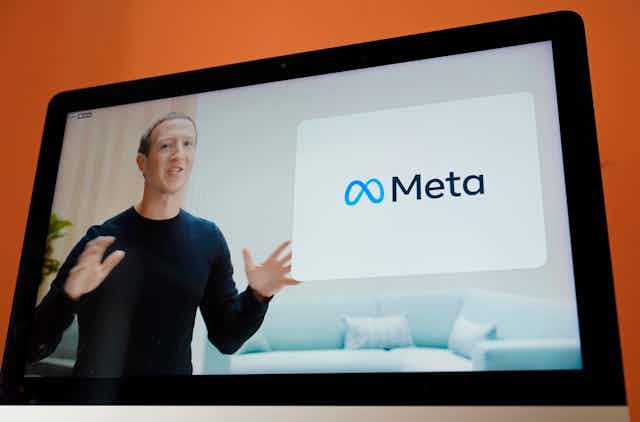 Mark Zuckerberg unveils the new brand