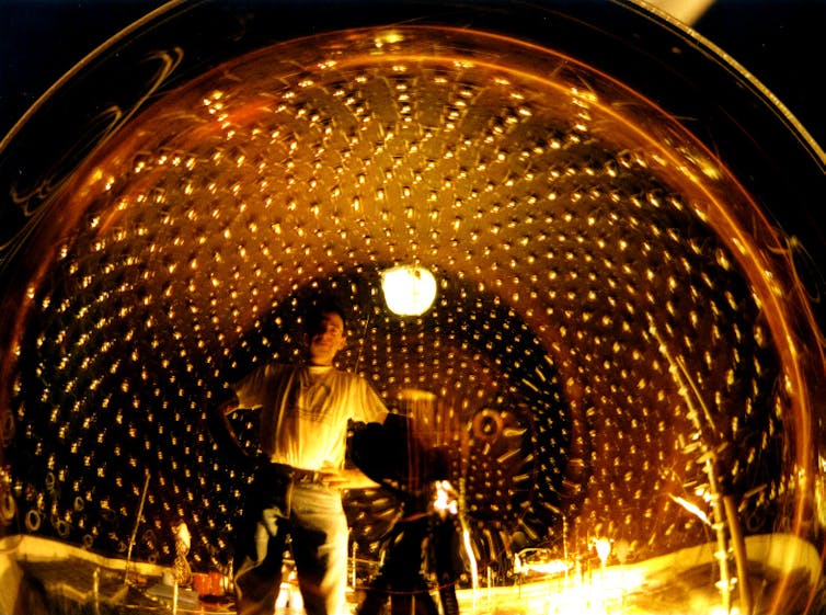 Results from the MiniBooNE experiment hinted at the possible existence of a light sterile neutrino. Fred Ullrich / Fermilab, CC BY