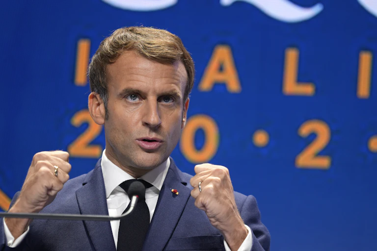 French President Emmanuel Macron
