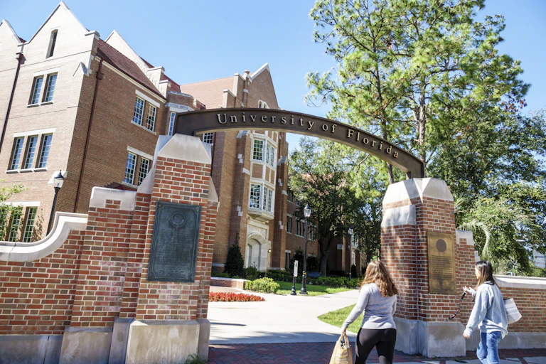 The University of Florida campus.