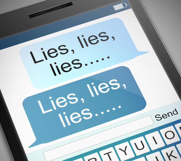 Are people lying more since the rise of social media and smartphones?
