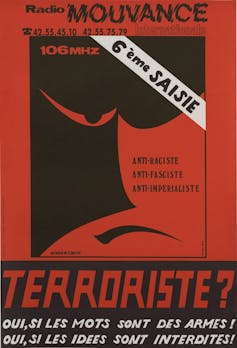 Affiche Radio Mouvance