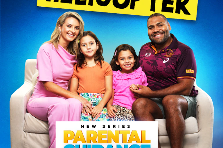 Promo for Parental Guidance, featuring the 'Helicopter' family.