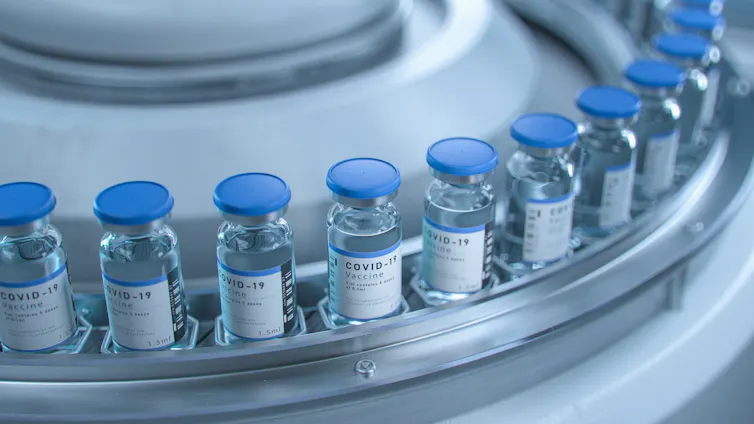 Covid vaccine vials