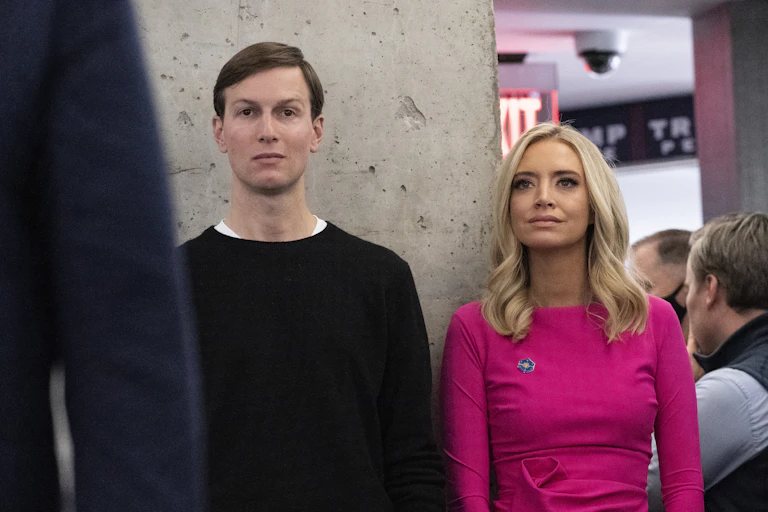Trump Administration employees Jared Kushner and Kayleigh McEnany