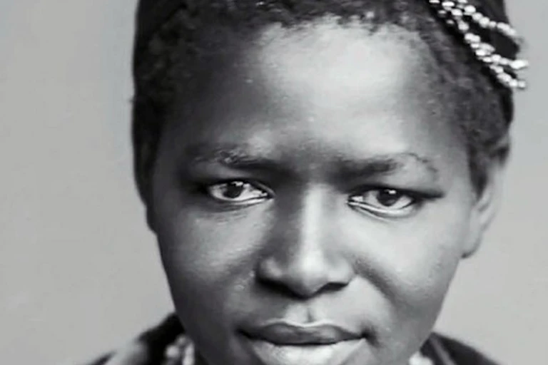 Profile shows a young African woman