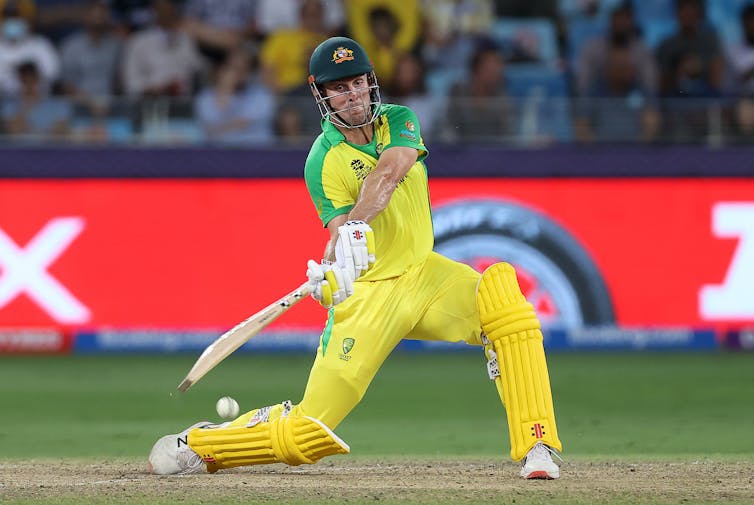 Mitchell Marsh batting