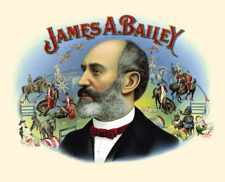 Side profile of man with beard.