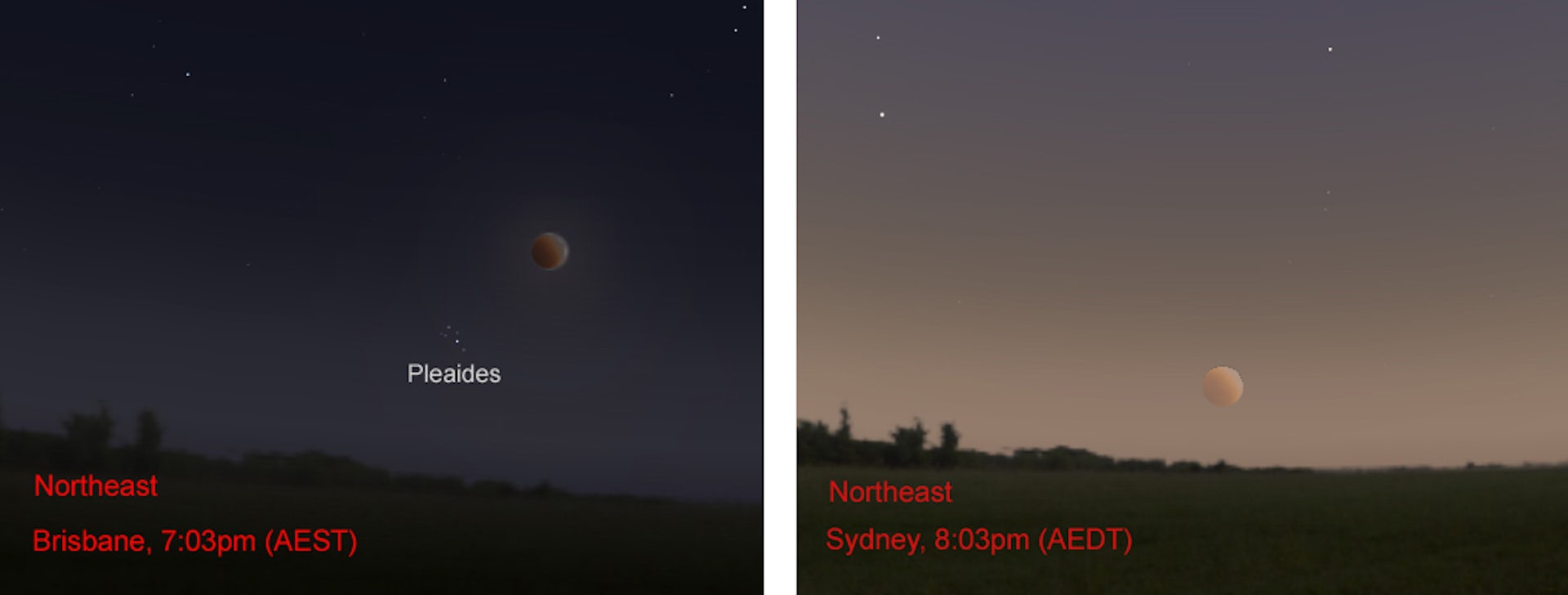 how to see the eclipse brisbane