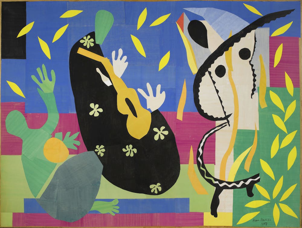 Henri Matisse was an artist of colour and sensuous line; an unerring eye  until the end