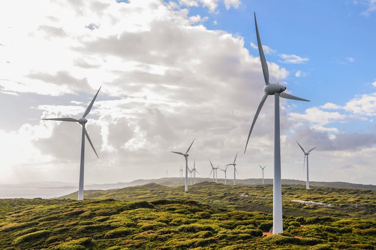 Wind turbines