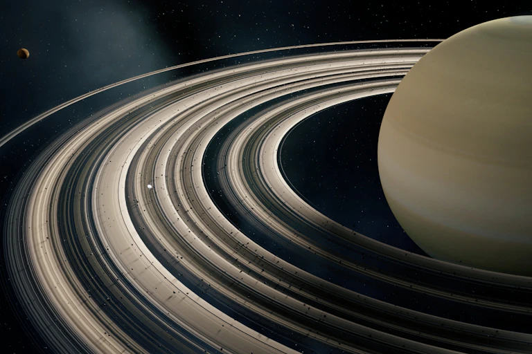 Planet with rings