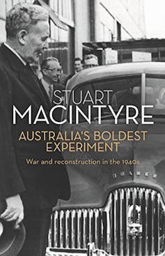 Book cover: Australia's Boldest Experiment