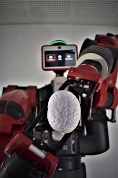 Robot utilizzato dal gruppo di ricerca Applied Computational Neuroscience dell'Università di Granada. Autore fornito