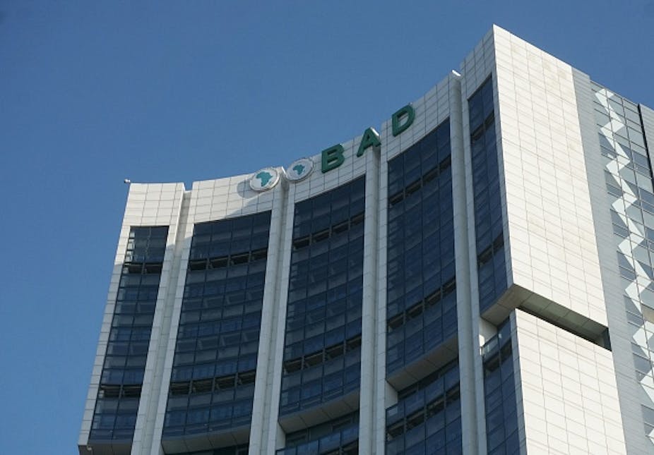 The African Development Bank Group headquarters in Le Plateau, the business district of the Ivorian capital Abidjan.