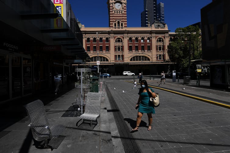 Melbourne in lockdown