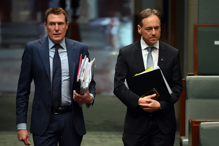 Christian Porter and Greg Hunt