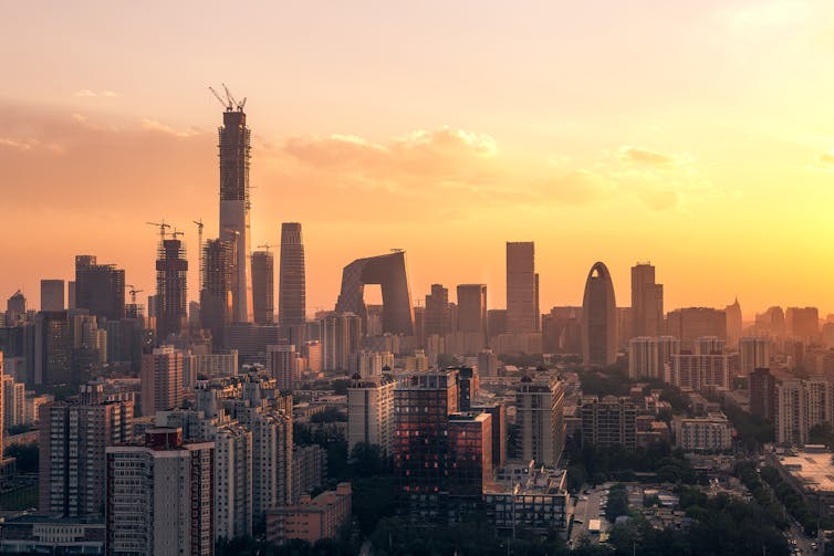 Beijing skyline